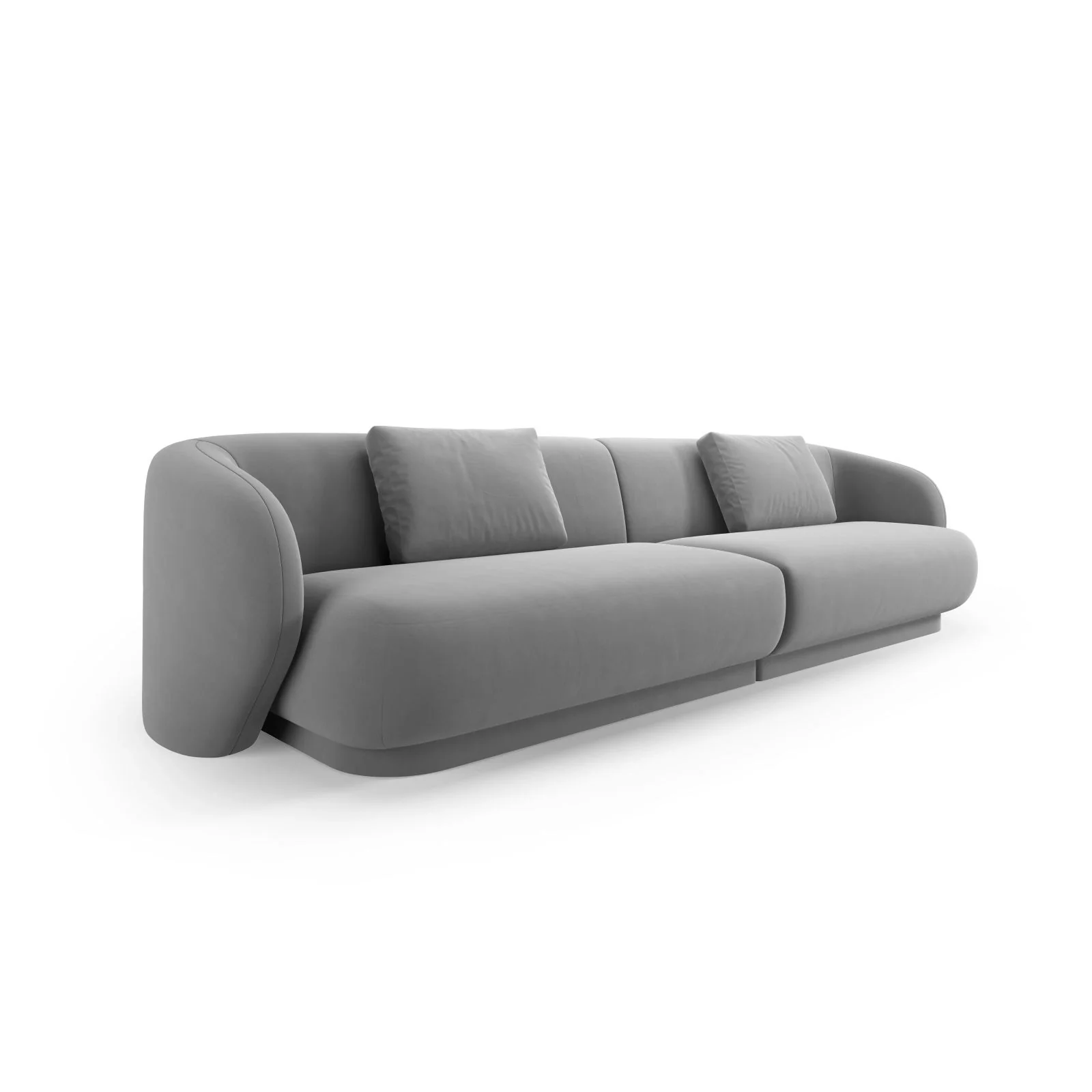 Camden 4-Sitzer Sofa aus Samt oder Chenille, 304x102x72 cm - Image 73