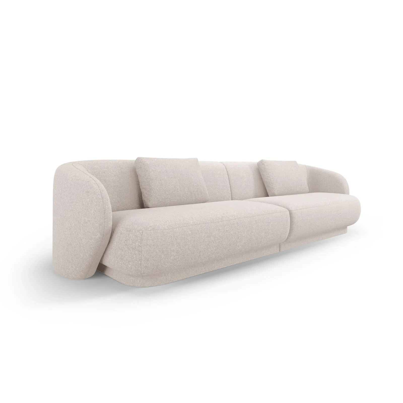 Camden 4-Sitzer Sofa aus Samt oder Chenille, 304x102x72 cm - Image 8