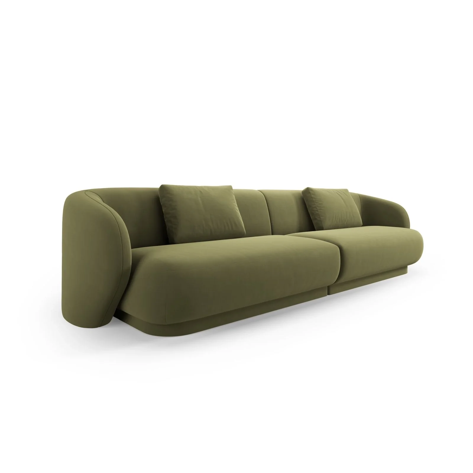 Camden 4-Sitzer Sofa aus Samt oder Chenille, 304x102x72 cm - Image 88