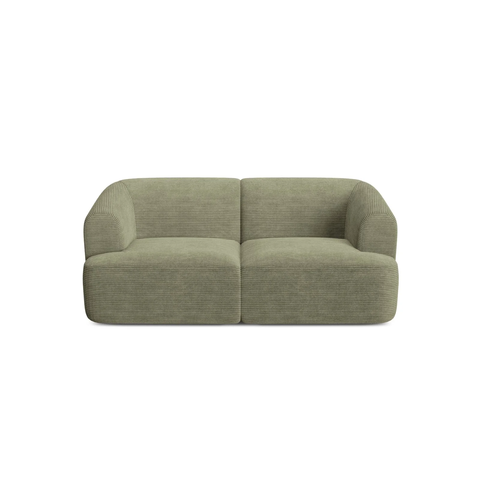 Campi 2-Sitzer Sofa aus Samt oder Strukturstoff, 180x90x70 cm - Image 105