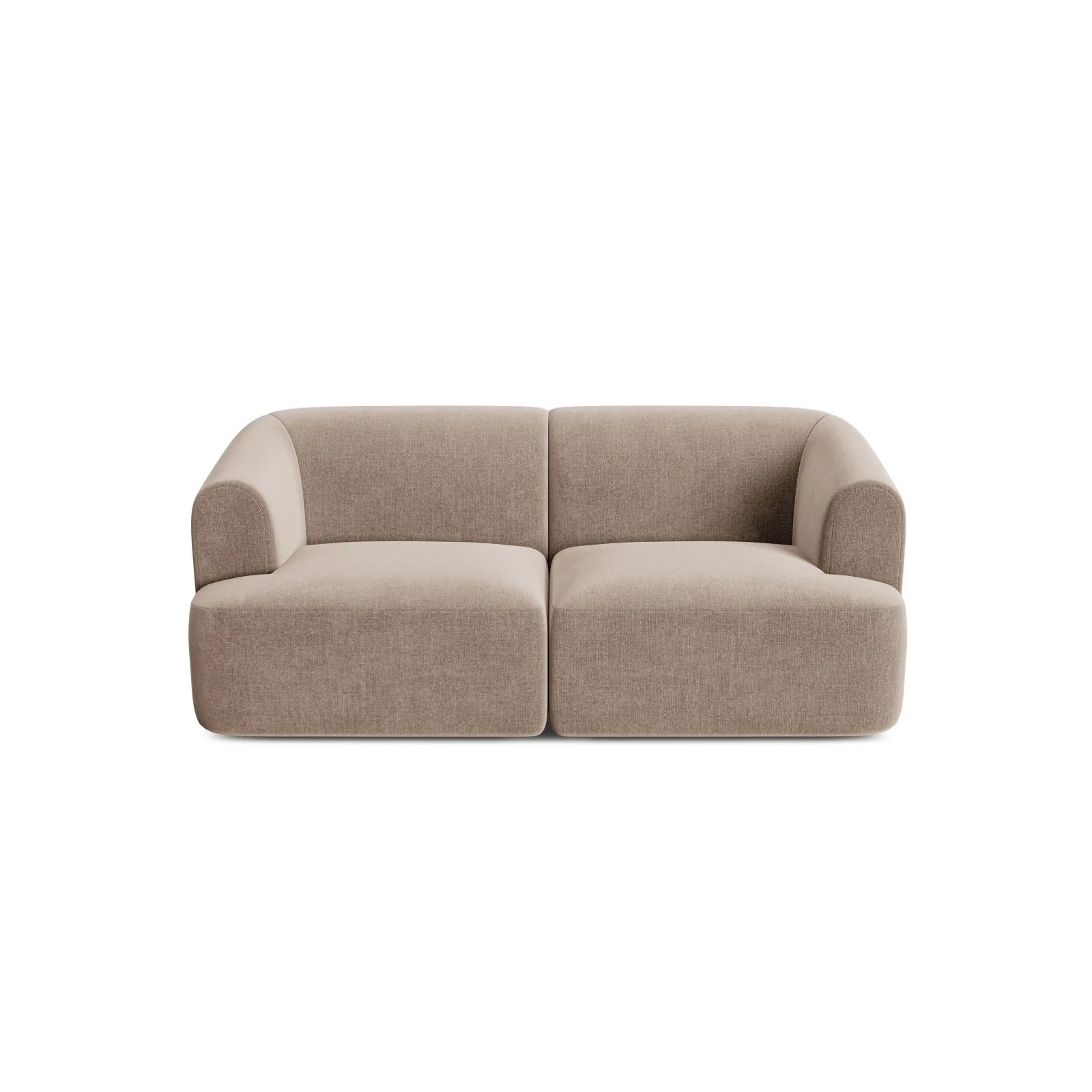 Campi 2-Sitzer Sofa aus Samt oder Strukturstoff, 180x90x70 cm - Image 11