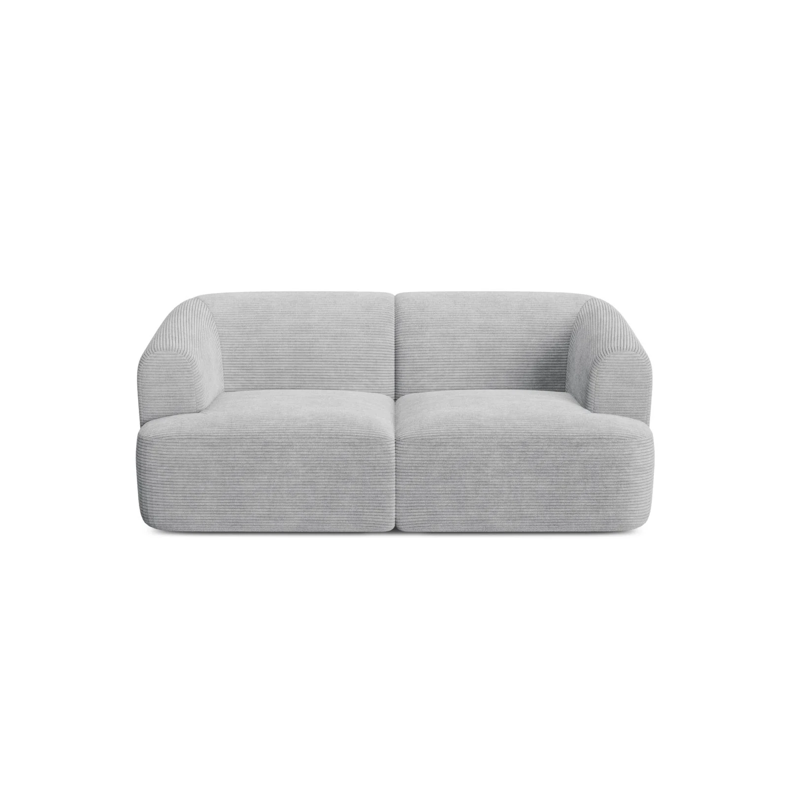 Campi 2-Sitzer Sofa aus Samt oder Strukturstoff, 180x90x70 cm - Image 111