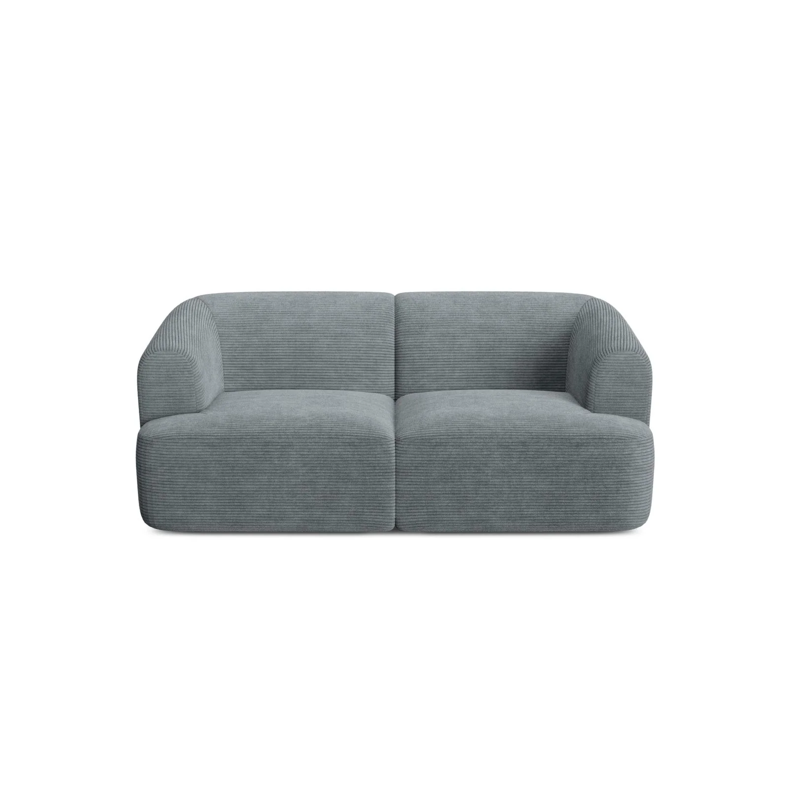Campi 2-Sitzer Sofa aus Samt oder Strukturstoff, 180x90x70 cm - Image 117