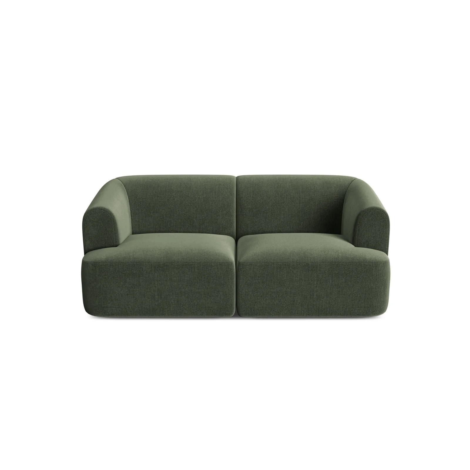 Campi 2-Sitzer Sofa aus Samt oder Strukturstoff, 180x90x70 cm - Image 25