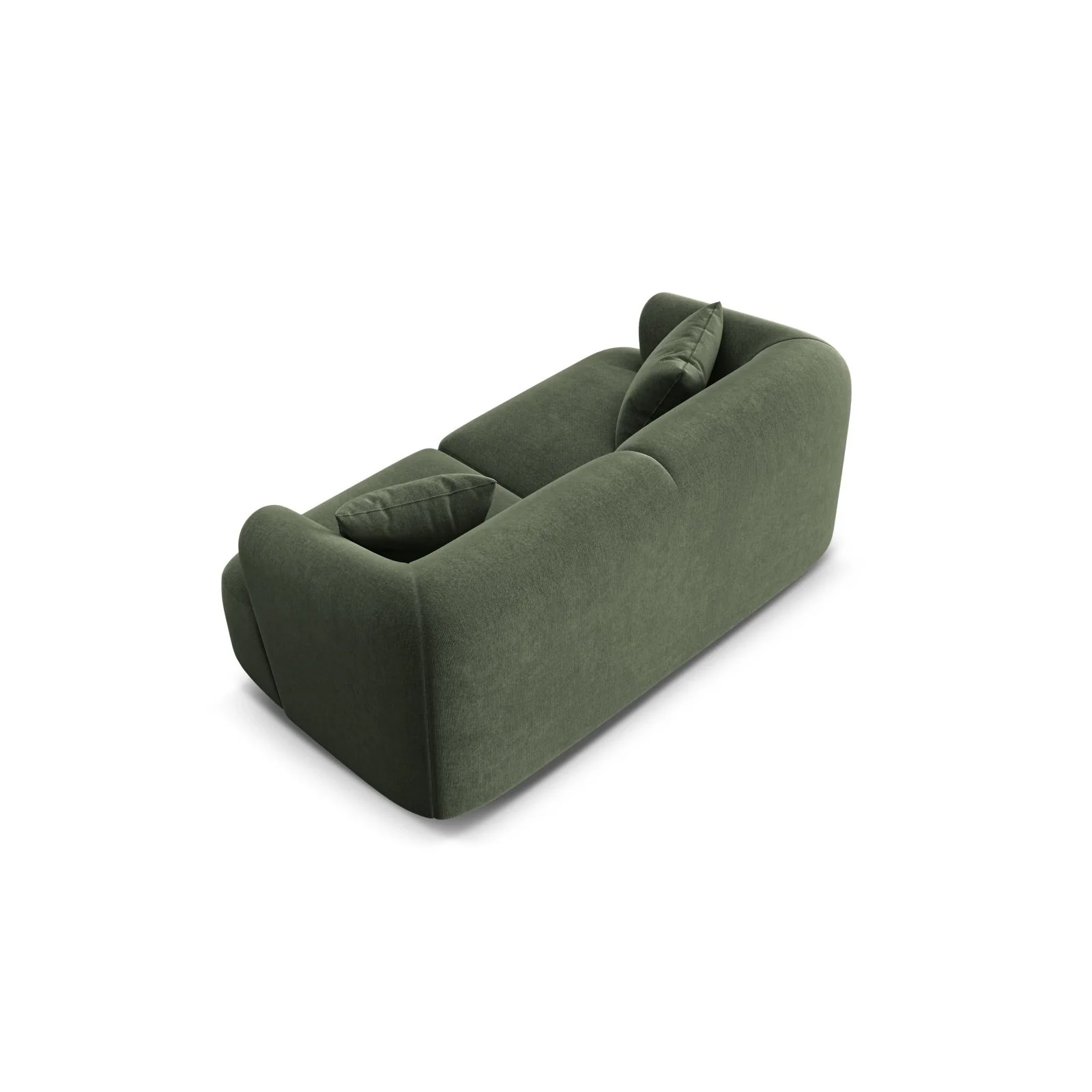 Campi 2-Sitzer Sofa aus Samt oder Strukturstoff, 180x90x70 cm - Image 26