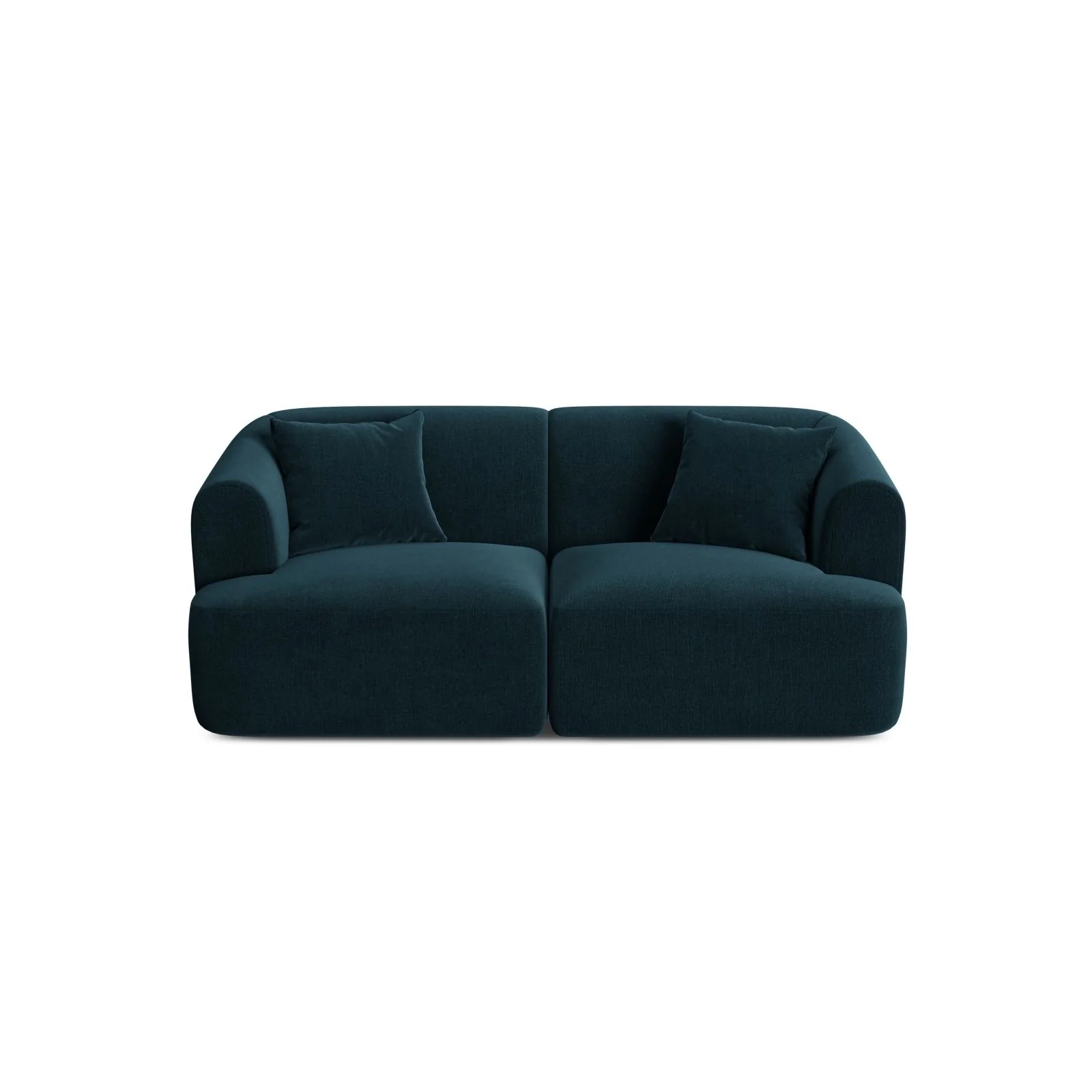 Campi 2-Sitzer Sofa aus Samt oder Strukturstoff, 180x90x70 cm - Image 29
