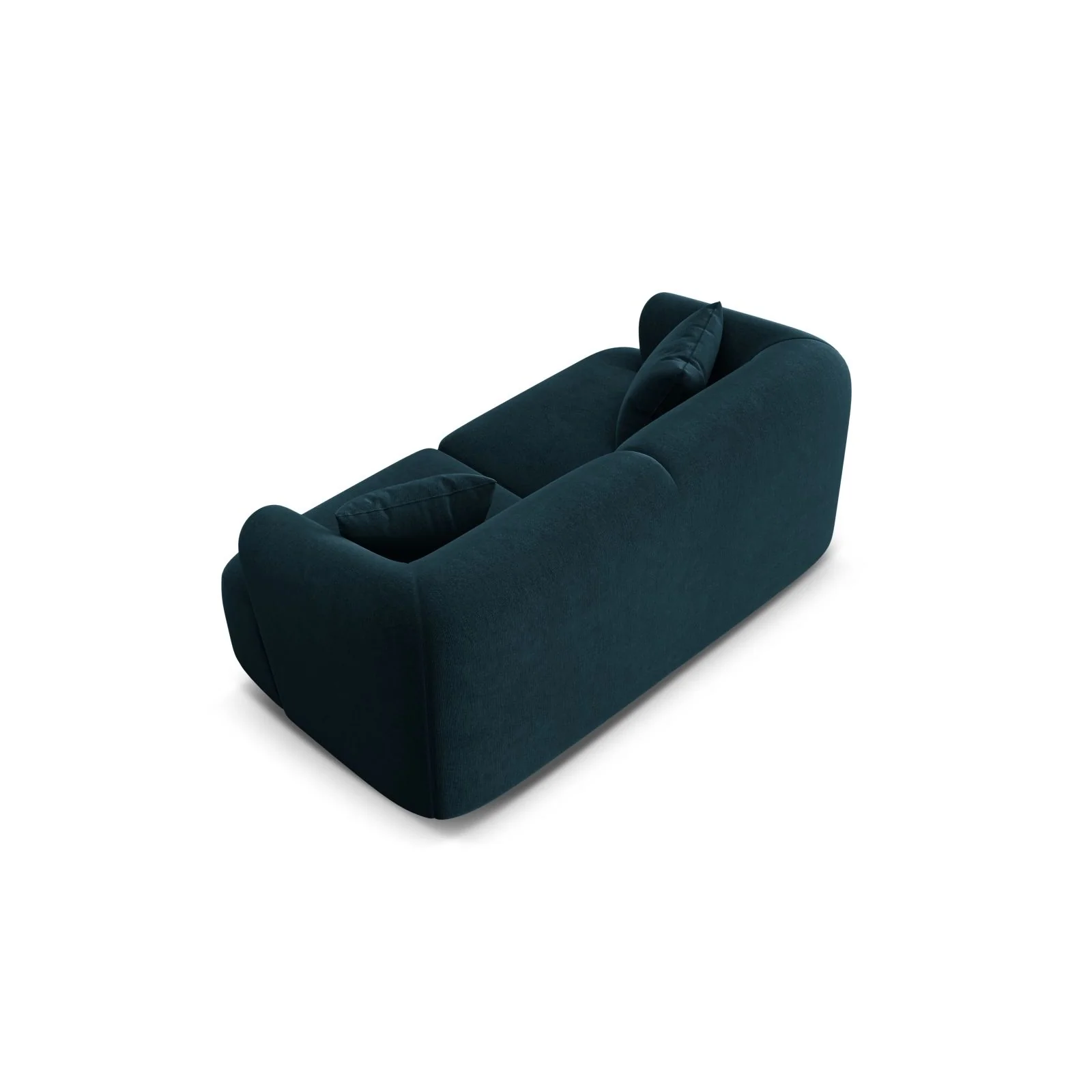 Campi 2-Sitzer Sofa aus Samt oder Strukturstoff, 180x90x70 cm - Image 33