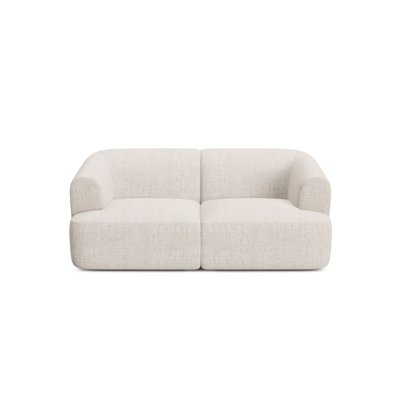 Campi 2-Sitzer Sofa aus Samt oder Strukturstoff, 180x90x70 cm - Image 46