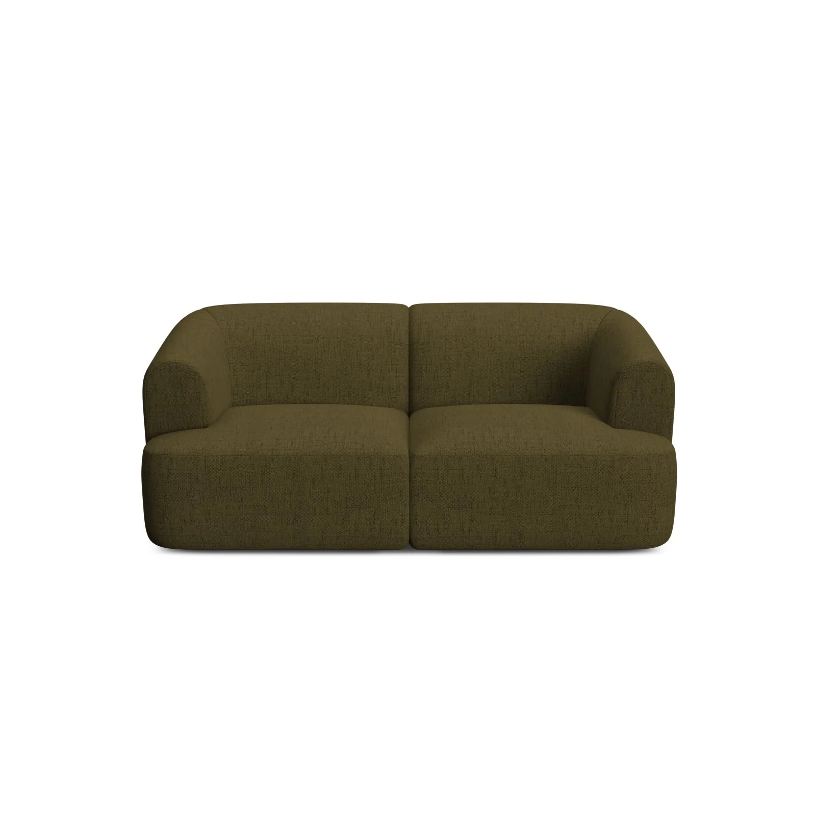Campi 2-Sitzer Sofa aus Samt oder Strukturstoff, 180x90x70 cm - Image 58