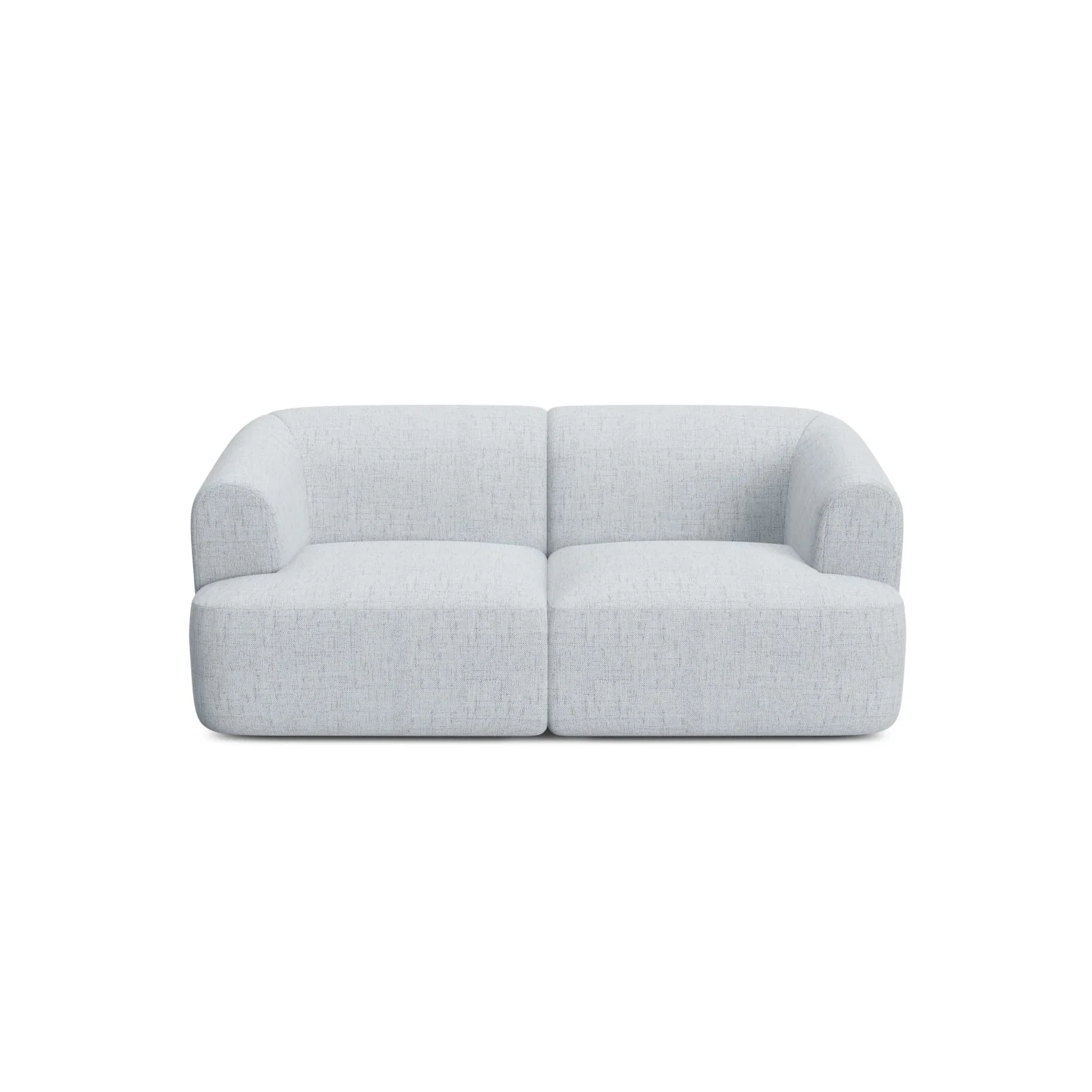 Campi 2-Sitzer Sofa aus Samt oder Strukturstoff, 180x90x70 cm - Image 70