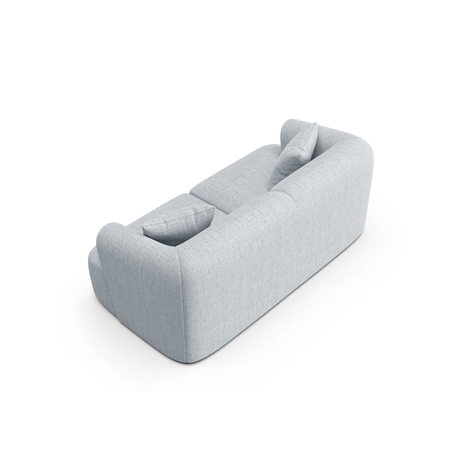 Campi 2-Sitzer Sofa aus Samt oder Strukturstoff, 180x90x70 cm - Image 71