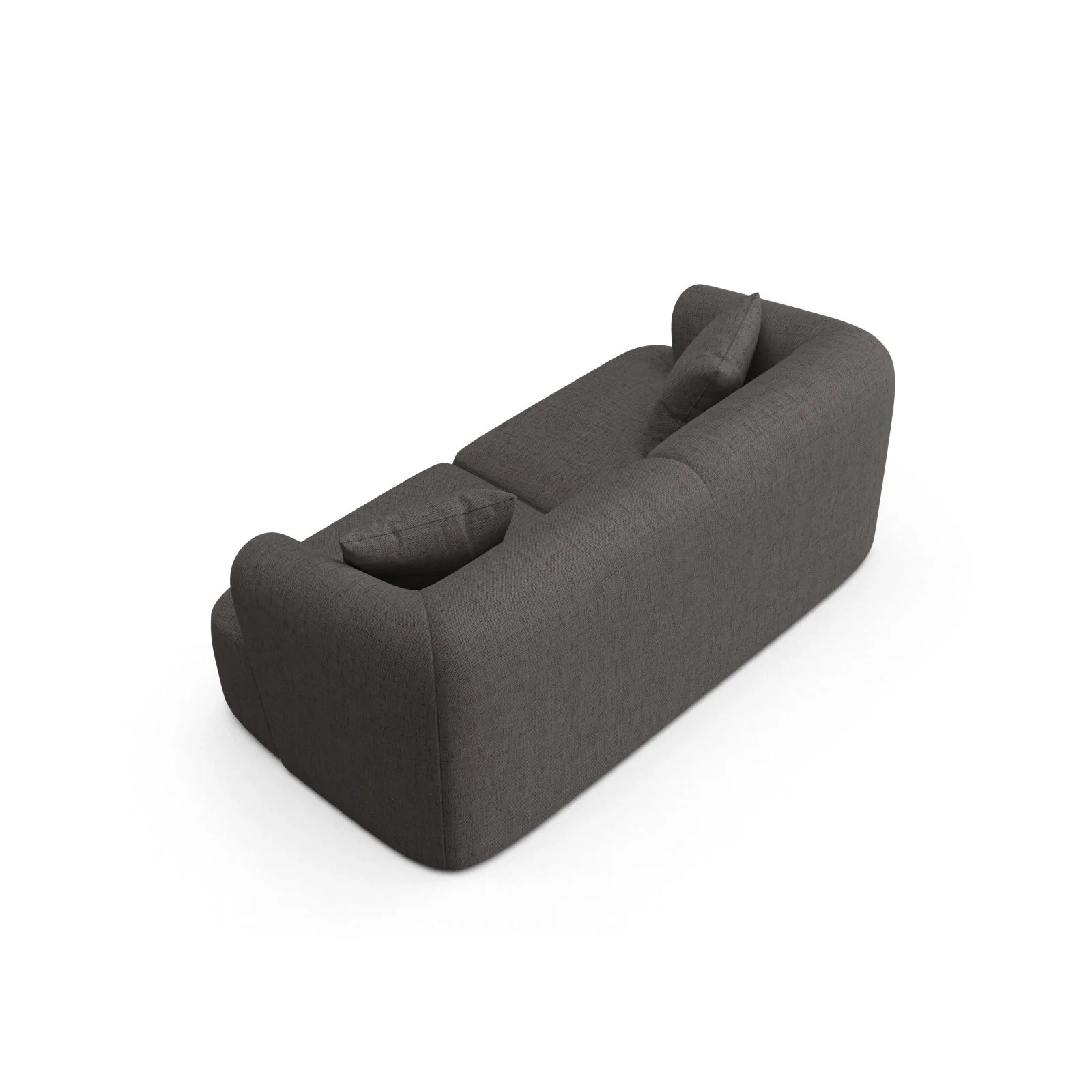 Campi 2-Sitzer Sofa aus Samt oder Strukturstoff, 180x90x70 cm - Image 77