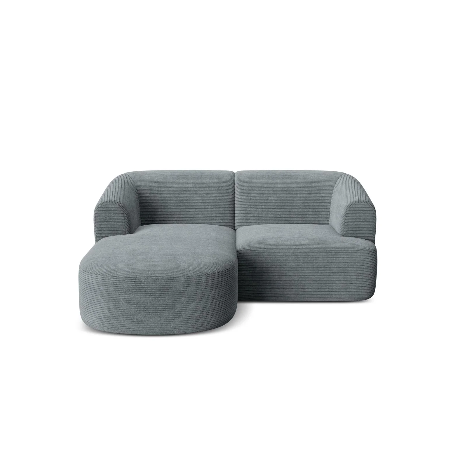 Campi 3-Sitzer Ecksofa, Linke Seite, aus Samt, Cord oder Strukturstoff, 180x156x70 cm - Image 117