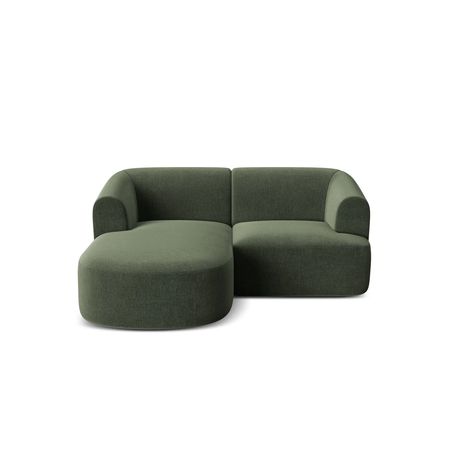 Campi 3-Sitzer Ecksofa, Linke Seite, aus Samt, Cord oder Strukturstoff, 180x156x70 cm - Image 26