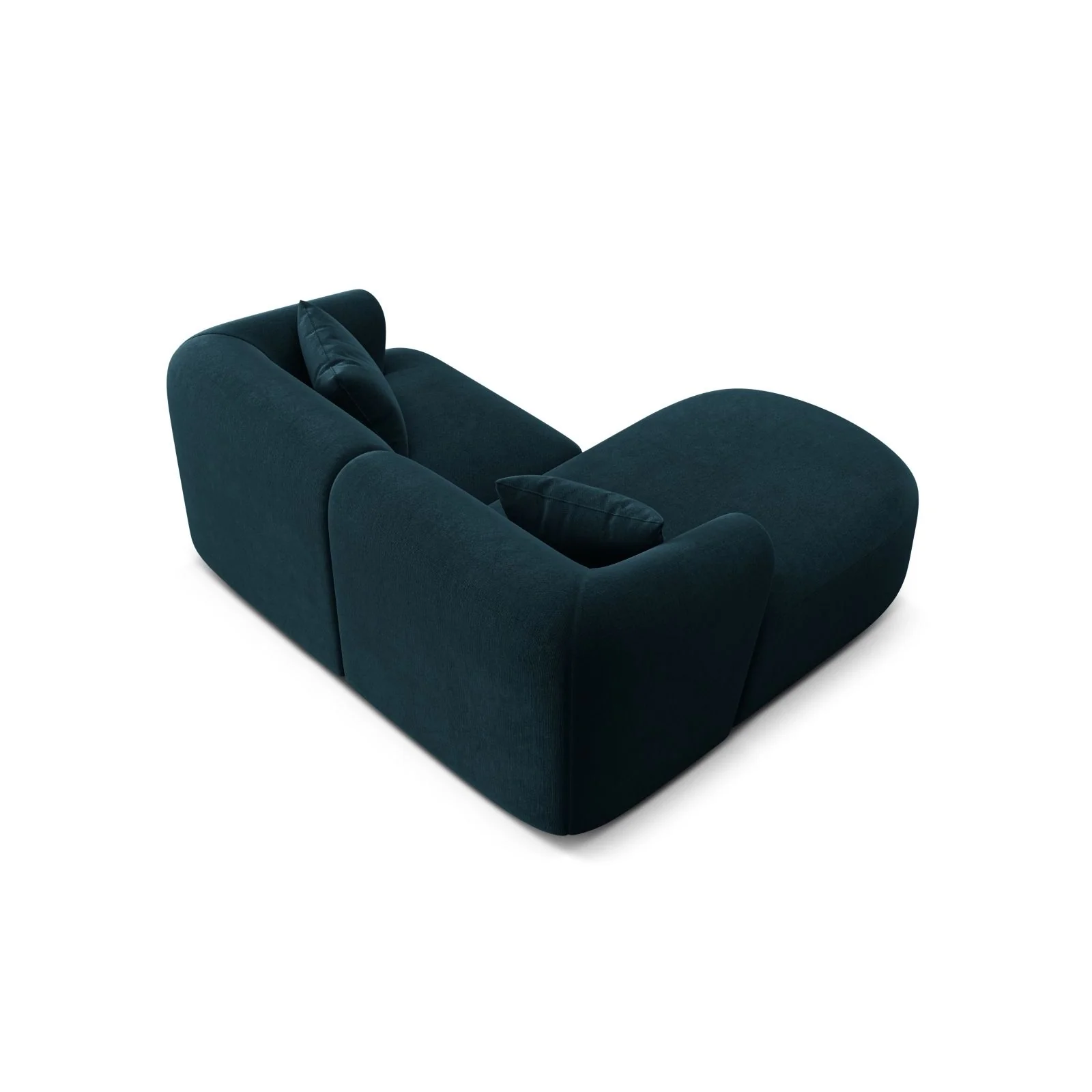 Campi 3-Sitzer Ecksofa, Linke Seite, aus Samt, Cord oder Strukturstoff, 180x156x70 cm - Image 34