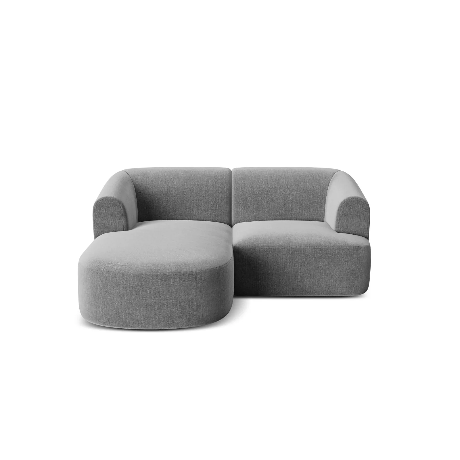 Campi 3-Sitzer Ecksofa, Linke Seite, aus Samt, Cord oder Strukturstoff, 180x156x70 cm - Image 40