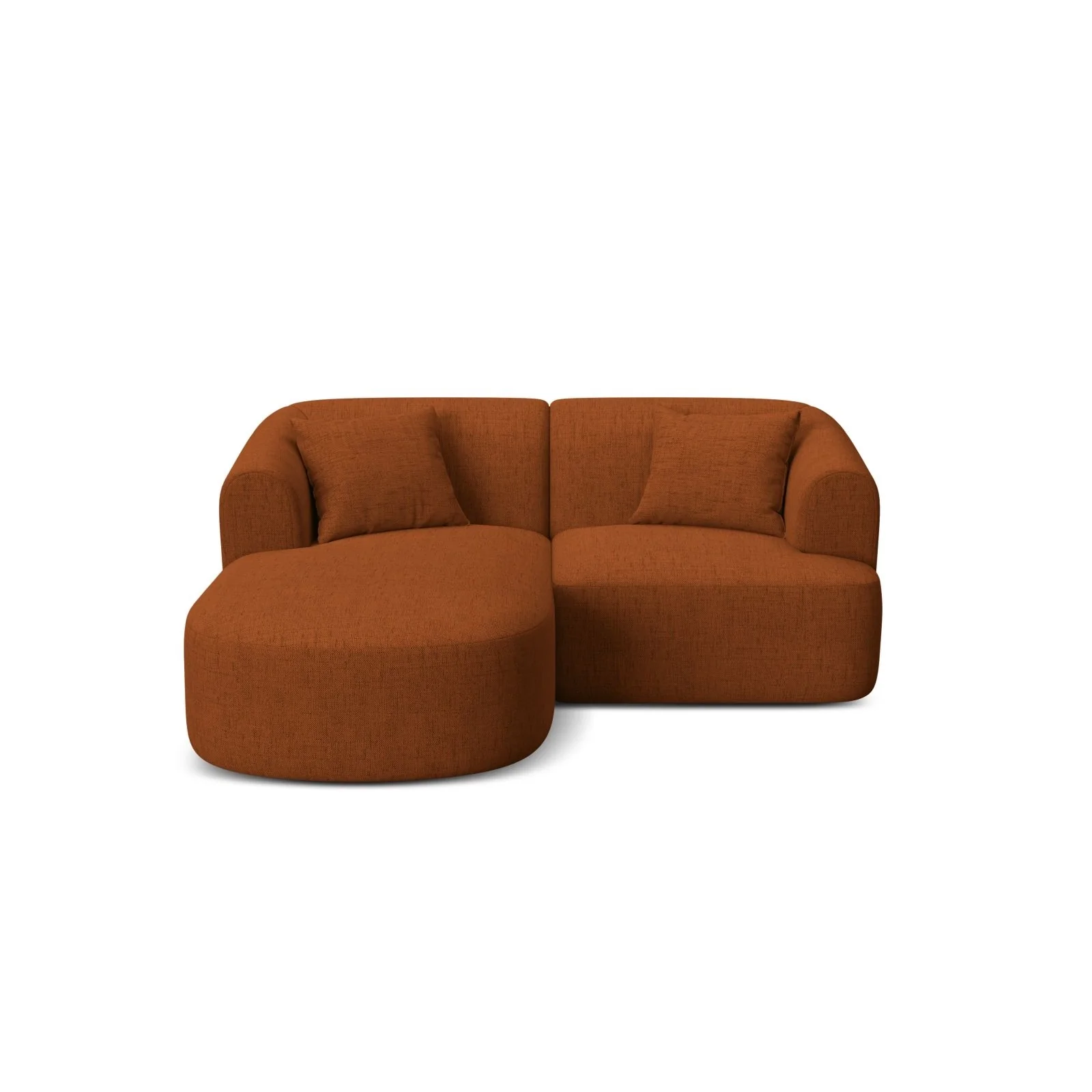 Campi 3-Sitzer Ecksofa, Linke Seite, aus Samt, Cord oder Strukturstoff, 180x156x70 cm - Image 49