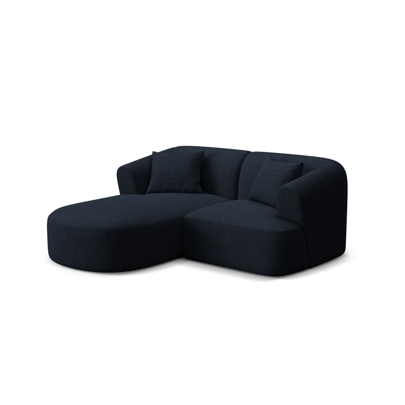 Campi 3-Sitzer Ecksofa, Linke Seite, aus Samt, Cord oder Strukturstoff, 180x156x70 cm - Image 63