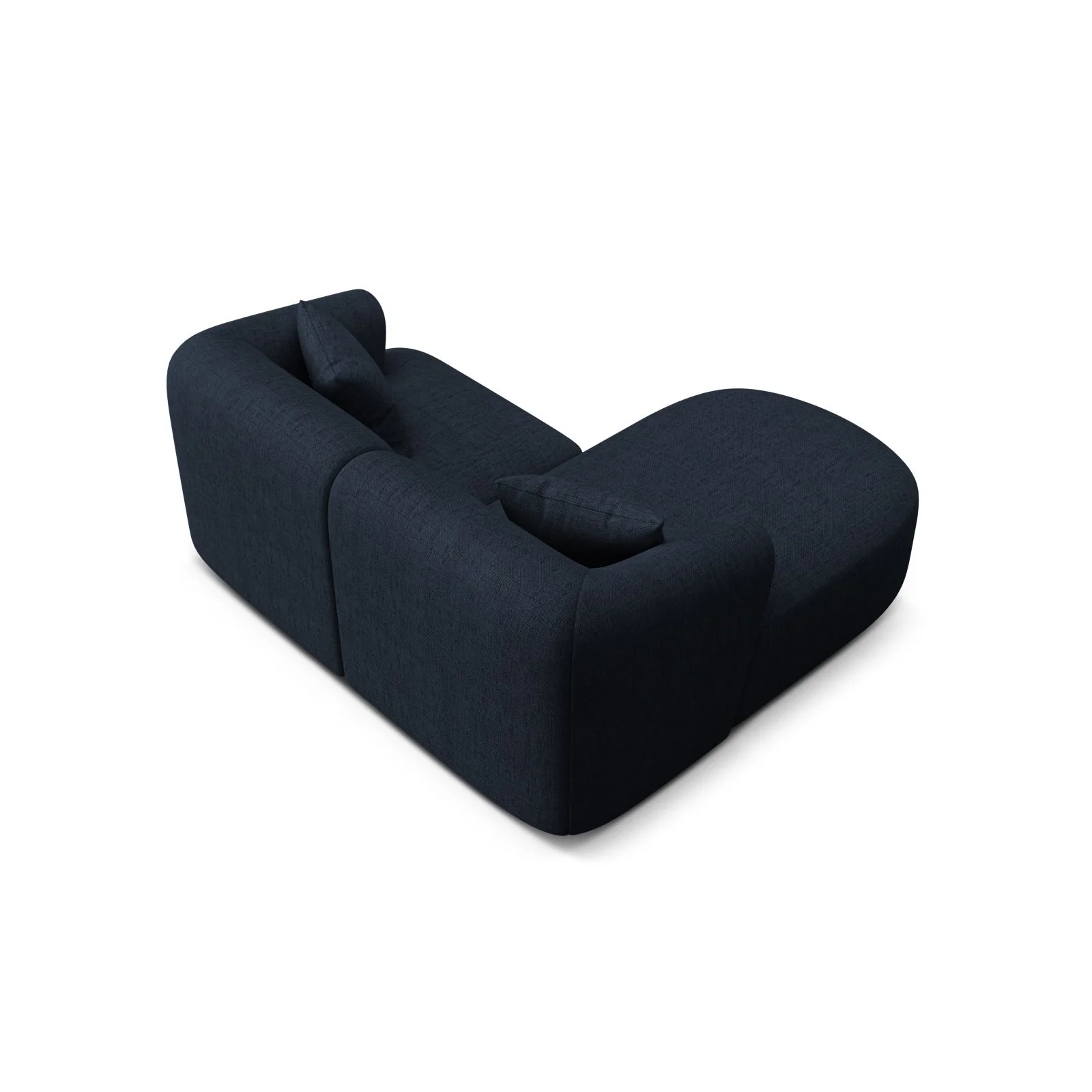 Campi 3-Sitzer Ecksofa, Linke Seite, aus Samt, Cord oder Strukturstoff, 180x156x70 cm - Image 65
