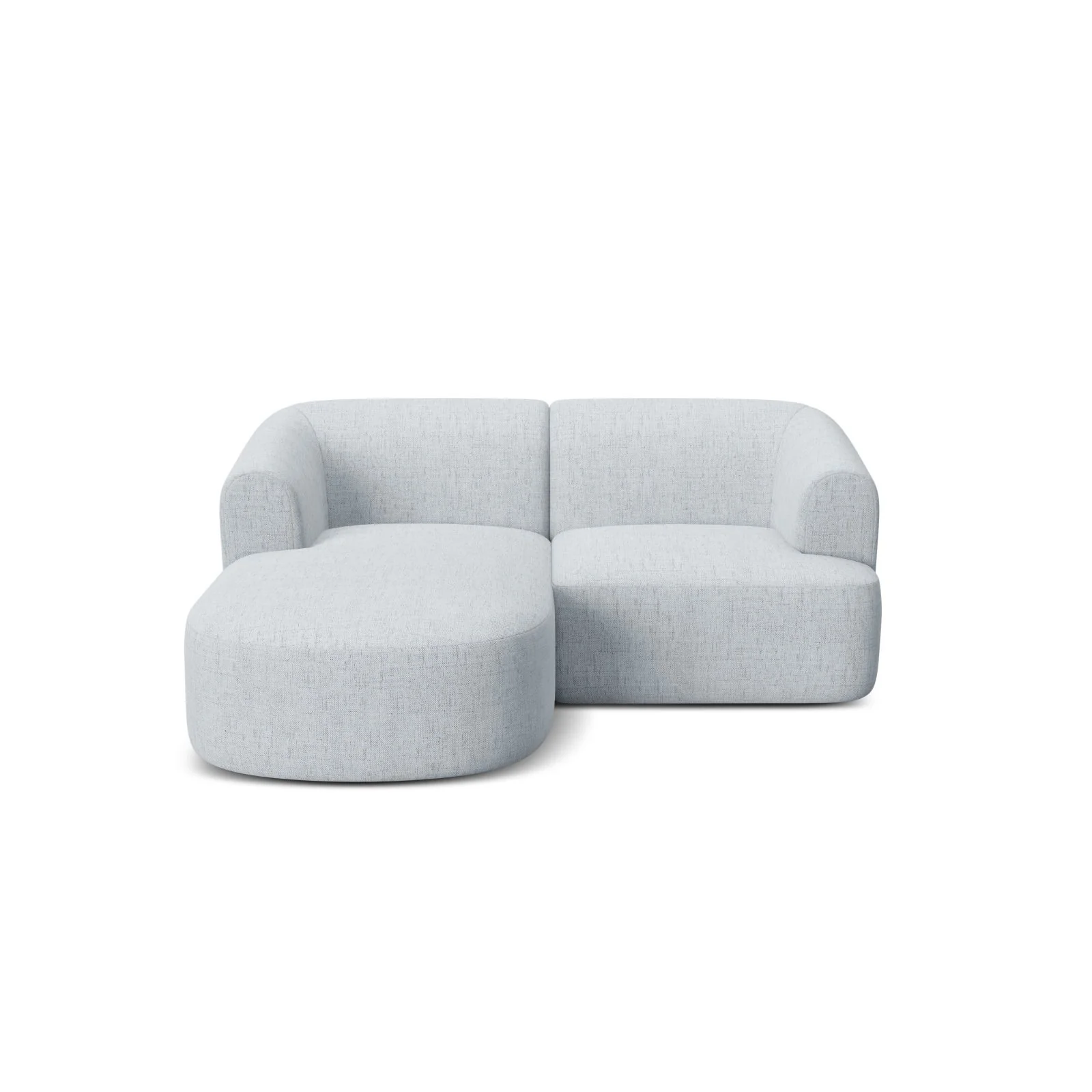 Campi 3-Sitzer Ecksofa, Linke Seite, aus Samt, Cord oder Strukturstoff, 180x156x70 cm - Image 70