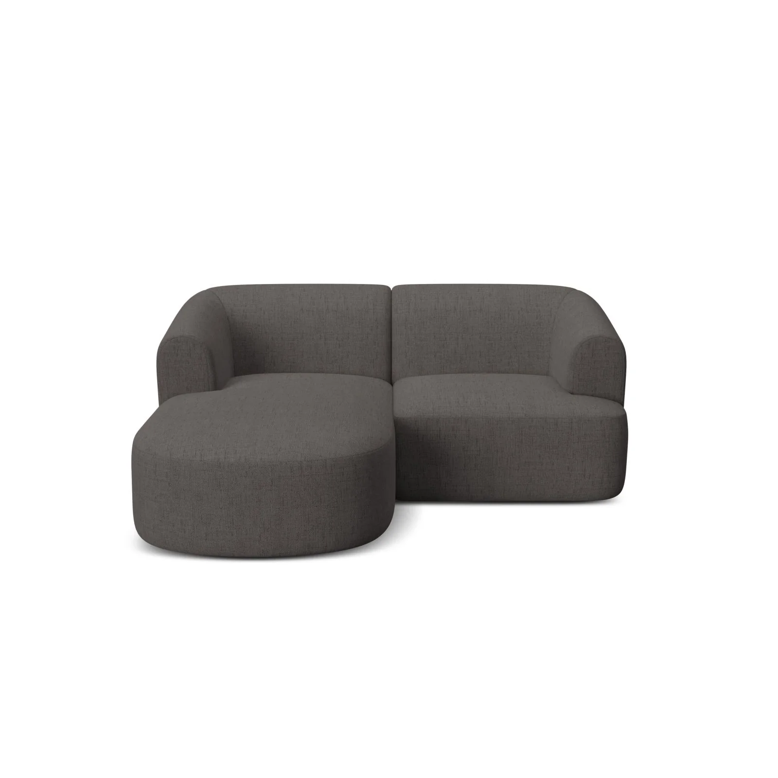Campi 3-Sitzer Ecksofa, Linke Seite, aus Samt, Cord oder Strukturstoff, 180x156x70 cm - Image 76