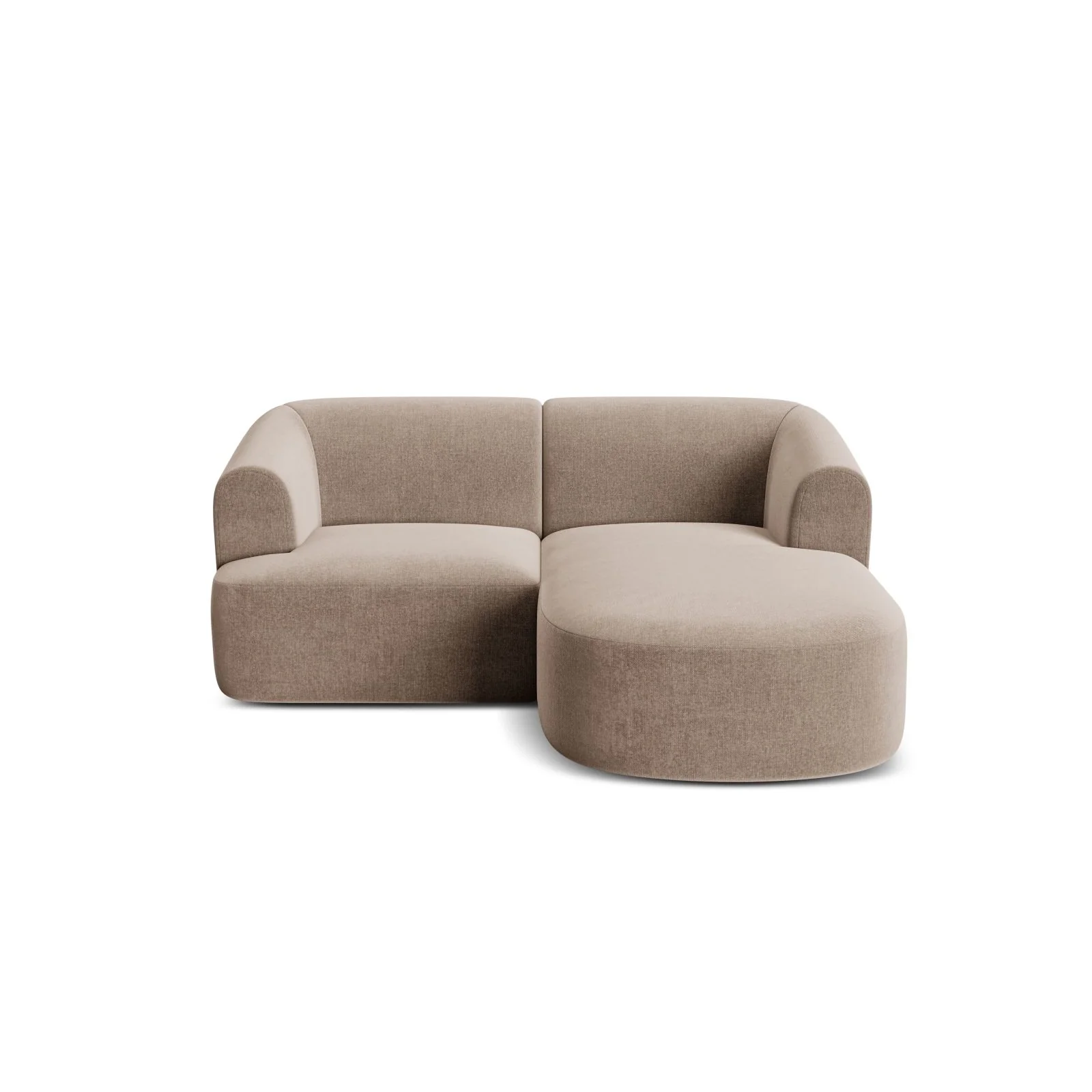 Campi 3-Sitzer Ecksofa, Rechte Seite, aus Samt, Cord oder Strukturstoff, 180x156x70 cm - Image 12