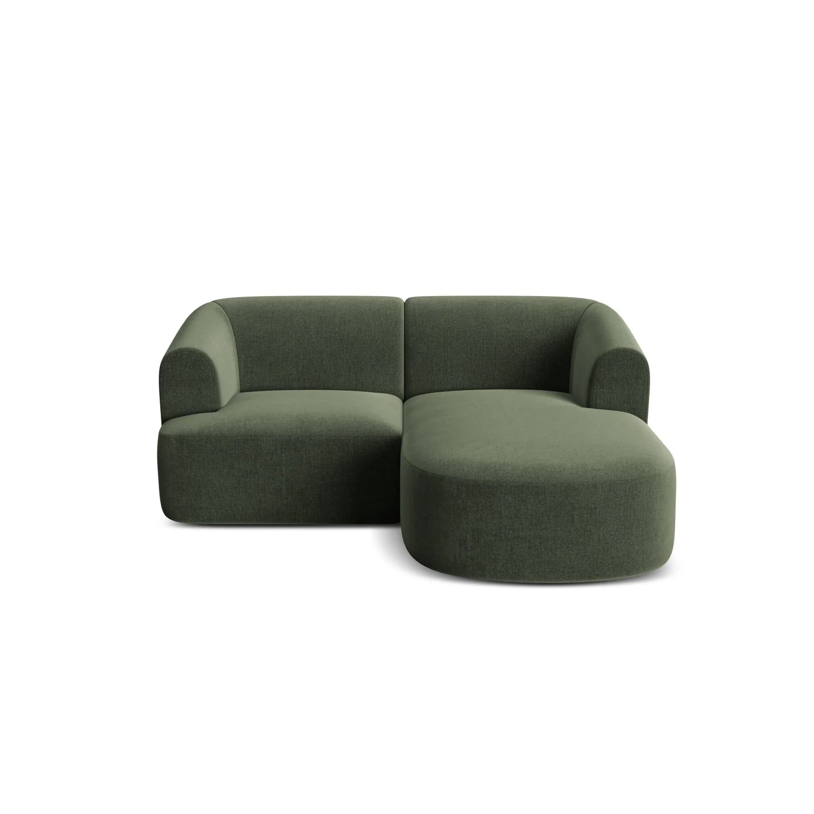 Campi 3-Sitzer Ecksofa, Rechte Seite, aus Samt, Cord oder Strukturstoff, 180x156x70 cm - Image 26