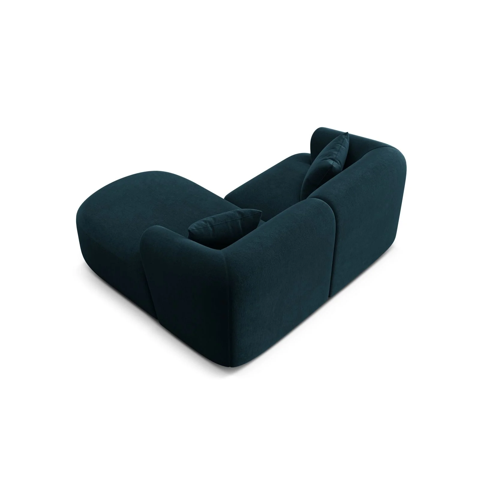 Campi 3-Sitzer Ecksofa, Rechte Seite, aus Samt, Cord oder Strukturstoff, 180x156x70 cm - Image 34