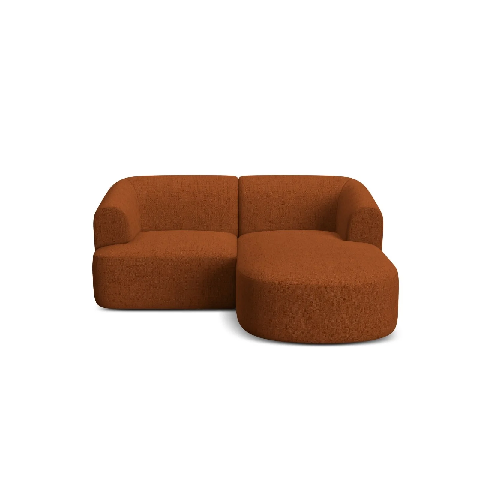 Campi 3-Sitzer Ecksofa, Rechte Seite, aus Samt, Cord oder Strukturstoff, 180x156x70 cm - Image 52