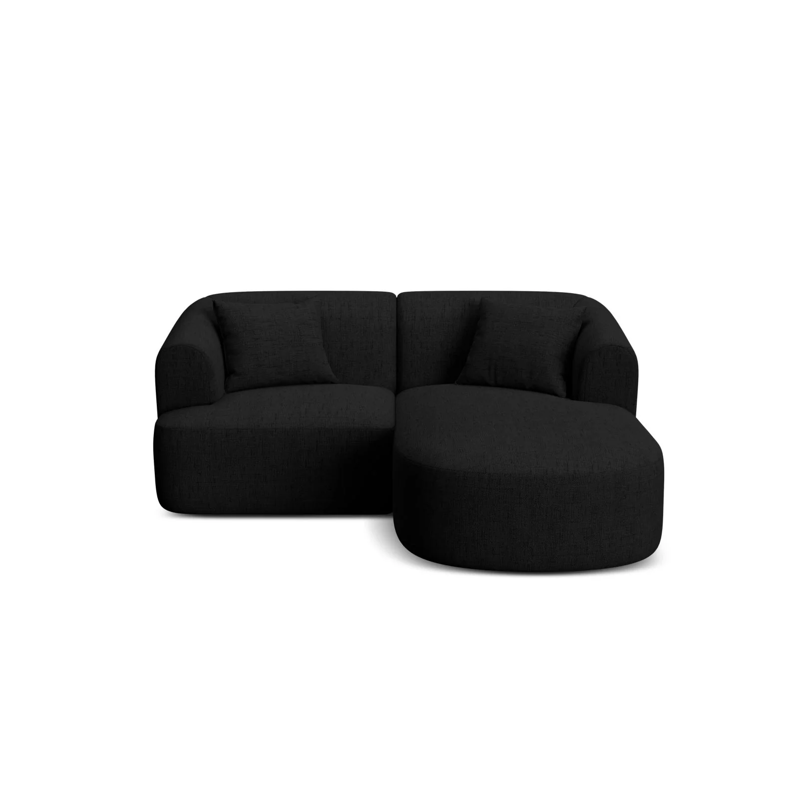 Campi 3-Sitzer Ecksofa, Rechte Seite, aus Samt, Cord oder Strukturstoff, 180x156x70 cm - Image 79