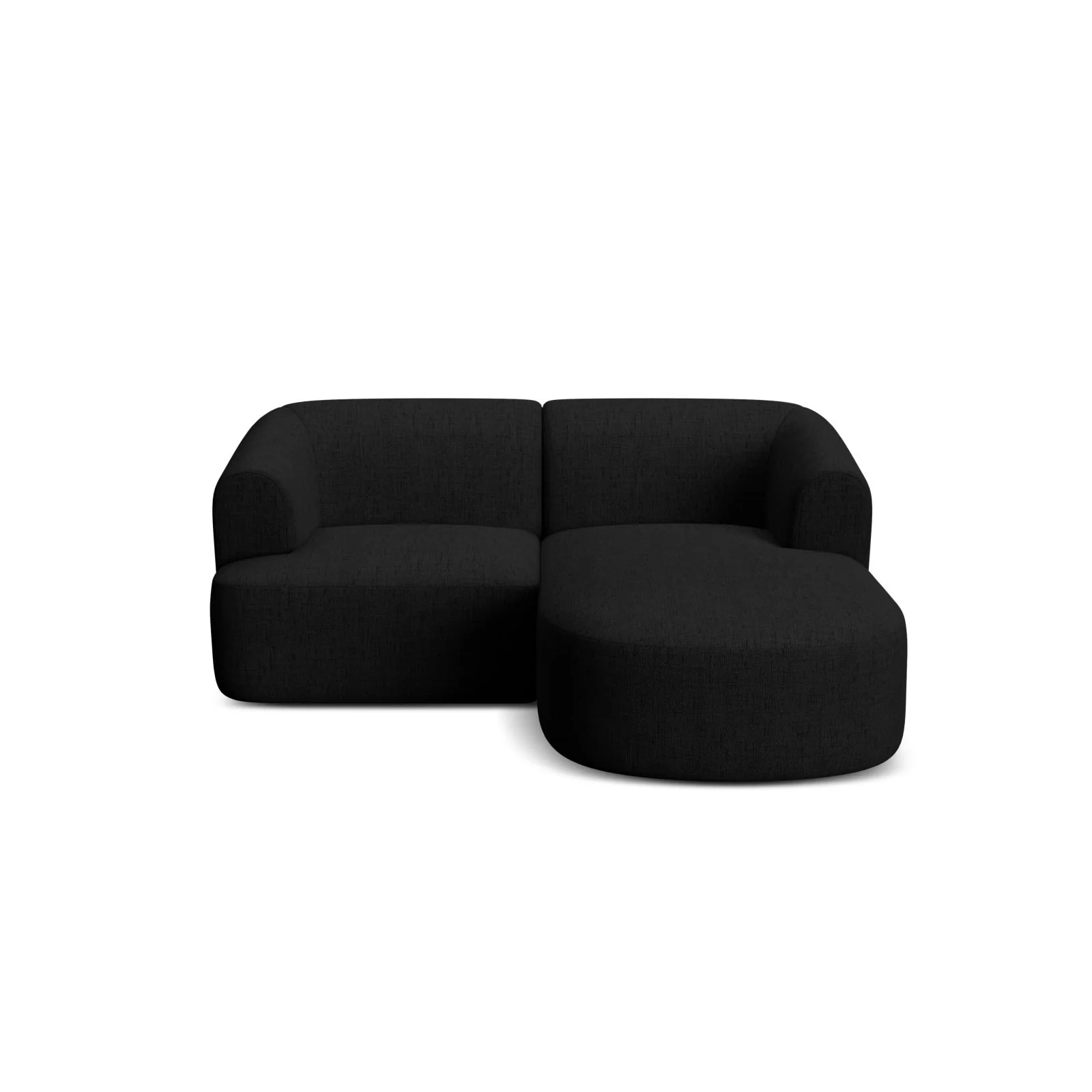 Campi 3-Sitzer Ecksofa, Rechte Seite, aus Samt, Cord oder Strukturstoff, 180x156x70 cm - Image 82