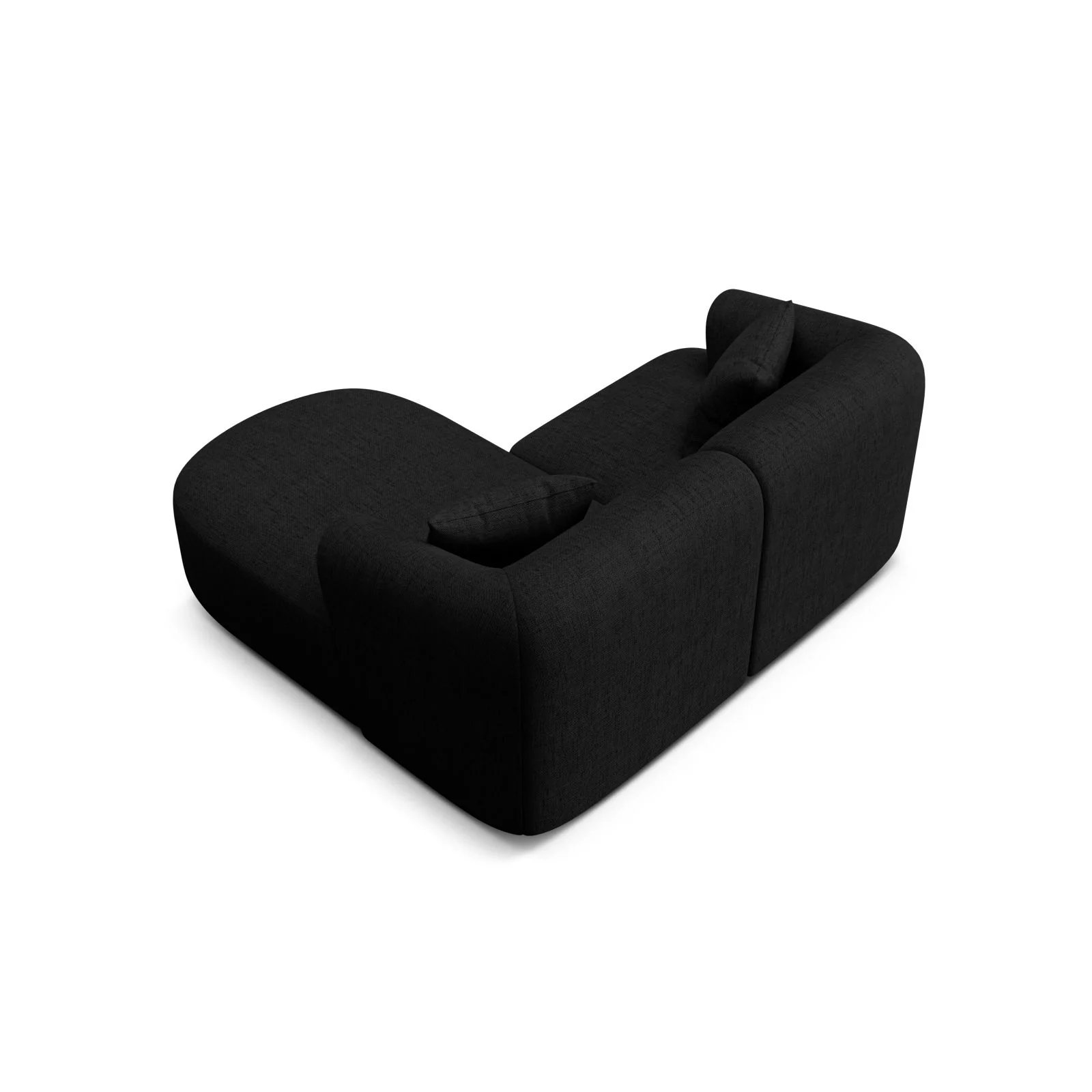 Campi 3-Sitzer Ecksofa, Rechte Seite, aus Samt, Cord oder Strukturstoff, 180x156x70 cm - Image 83
