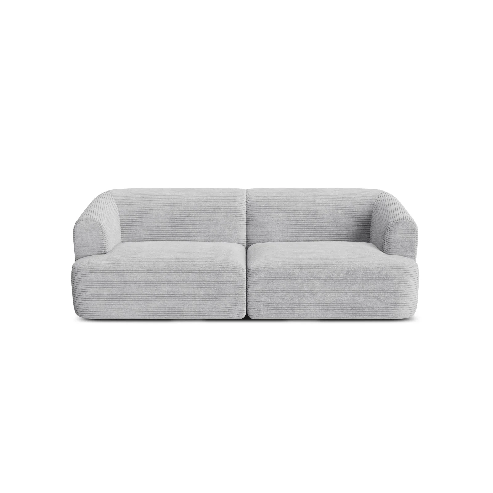 Campi 3-Sitzer Sofa aus Samt, Cord oder Strukturstoff, 220x90x70 cm - Image 105