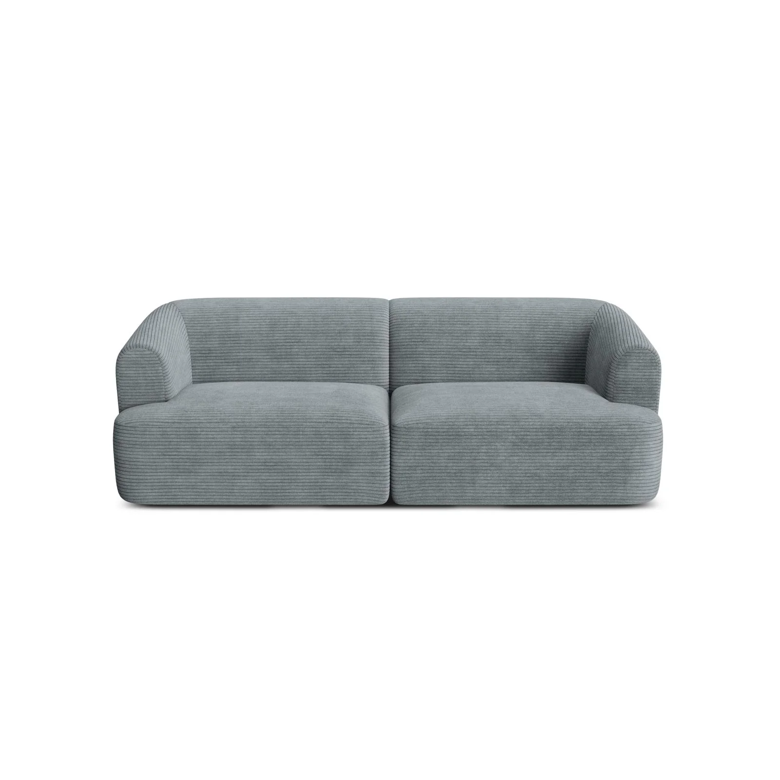 Campi 3-Sitzer Sofa aus Samt, Cord oder Strukturstoff, 220x90x70 cm - Image 111