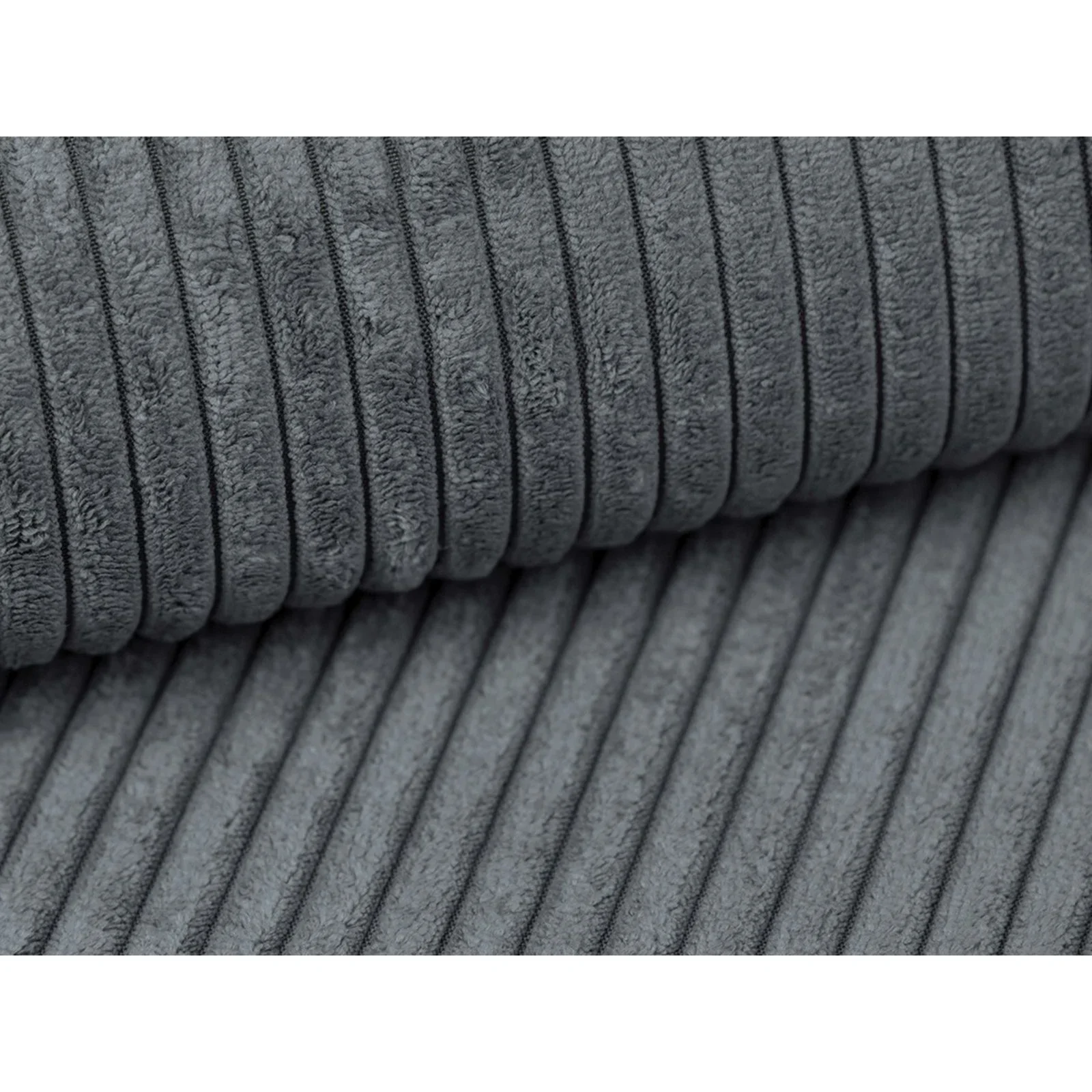 Campi 3-Sitzer Sofa aus Samt, Cord oder Strukturstoff, 220x90x70 cm - Image 113