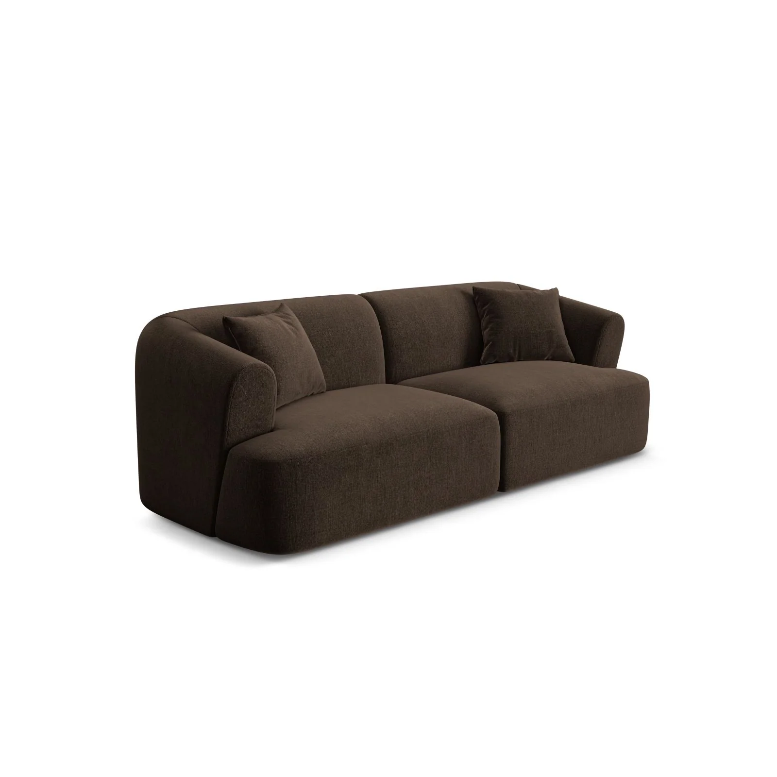 Campi 3-Sitzer Sofa aus Samt, Cord oder Strukturstoff, 220x90x70 cm - Image 15
