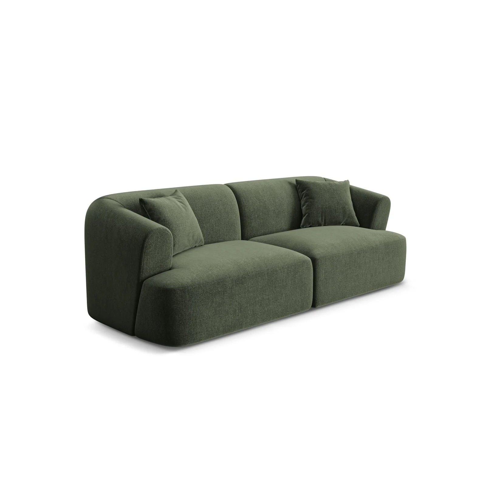 Campi 3-Sitzer Sofa aus Samt, Cord oder Strukturstoff, 220x90x70 cm - Image 21
