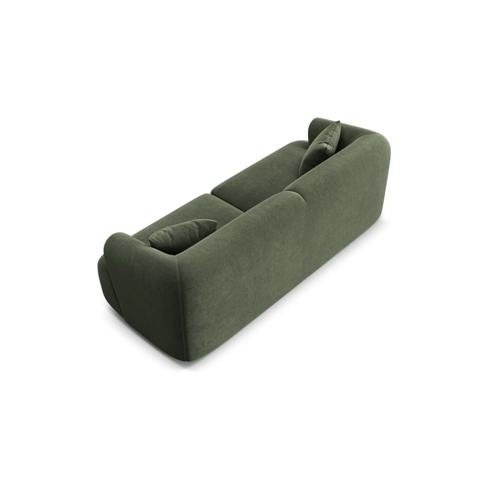 Campi 3-Sitzer Sofa aus Samt, Cord oder Strukturstoff, 220x90x70 cm - Image 23