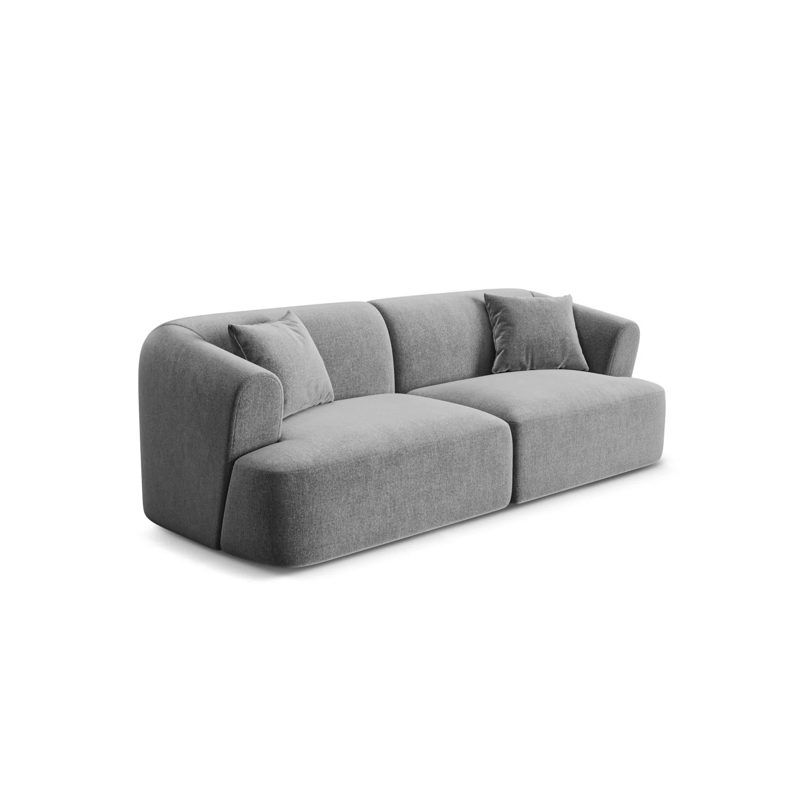 Campi 3-Sitzer Sofa aus Samt, Cord oder Strukturstoff, 220x90x70 cm - Image 33
