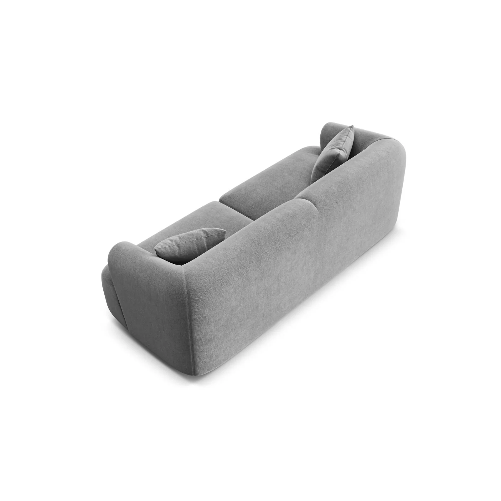 Campi 3-Sitzer Sofa aus Samt, Cord oder Strukturstoff, 220x90x70 cm - Image 35