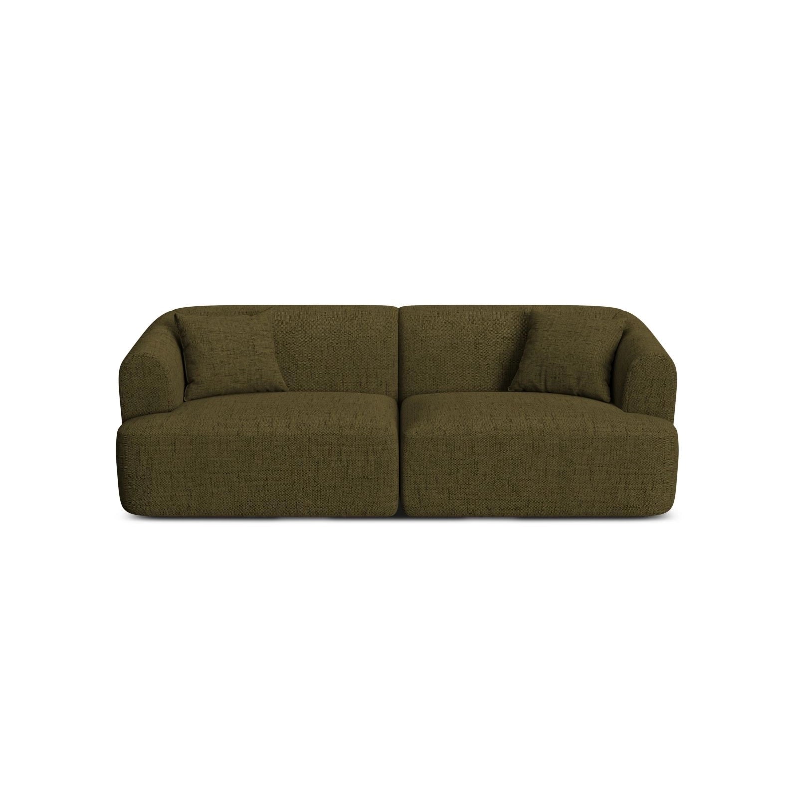 Campi 3-Sitzer Sofa aus Samt, Cord oder Strukturstoff, 220x90x70 cm - Image 49