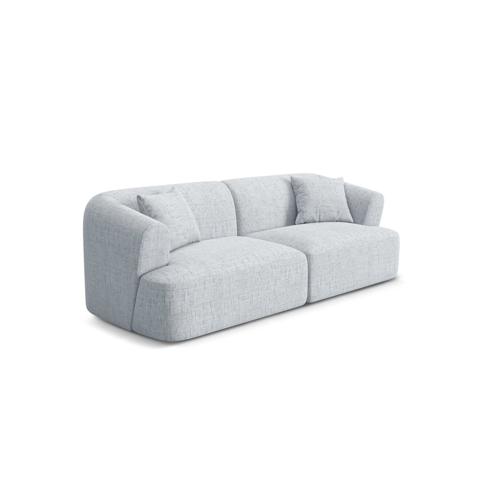 Campi 3-Sitzer Sofa aus Samt, Cord oder Strukturstoff, 220x90x70 cm - Image 63