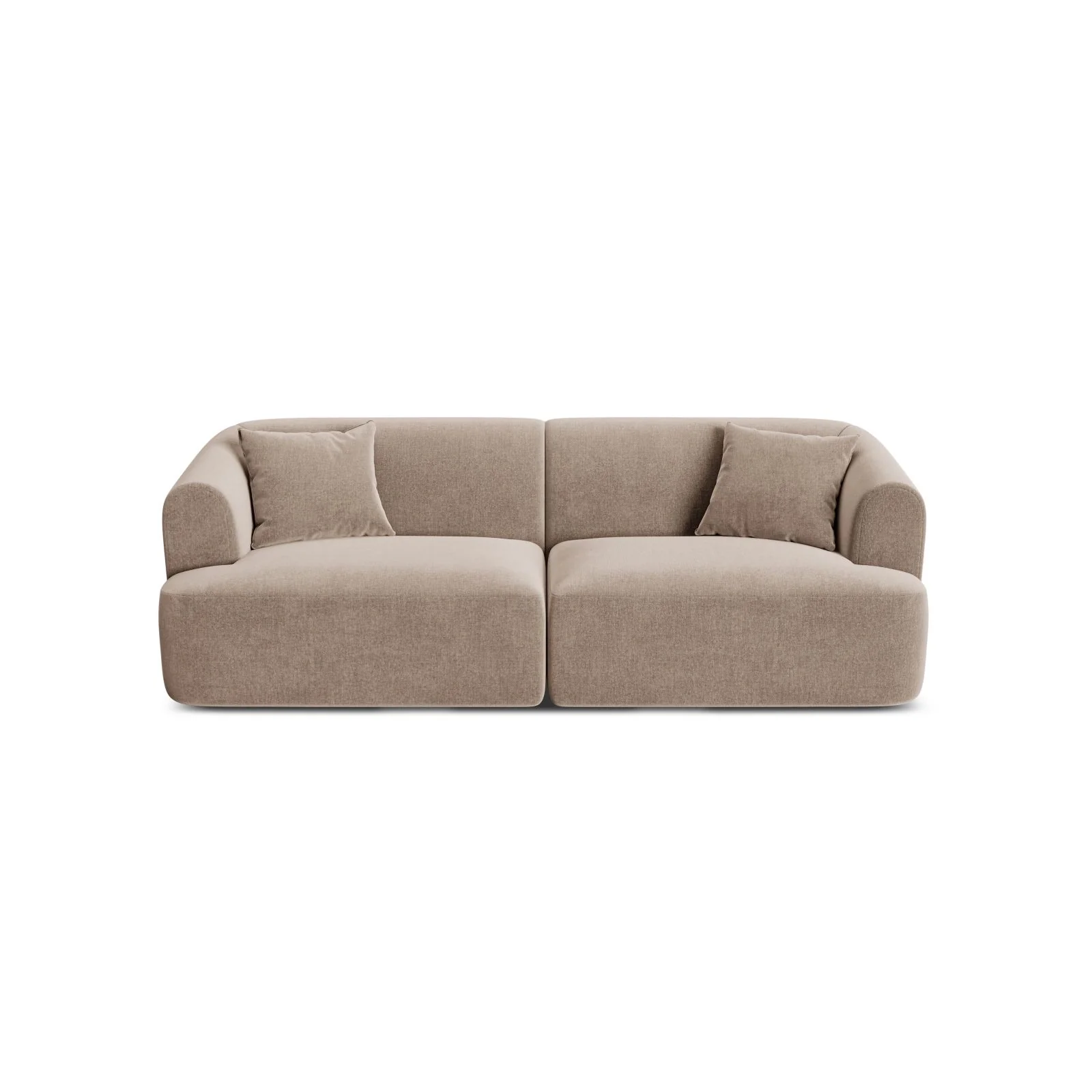 Campi 3-Sitzer Sofa aus Samt, Cord oder Strukturstoff, 220x90x70 cm - Image 7