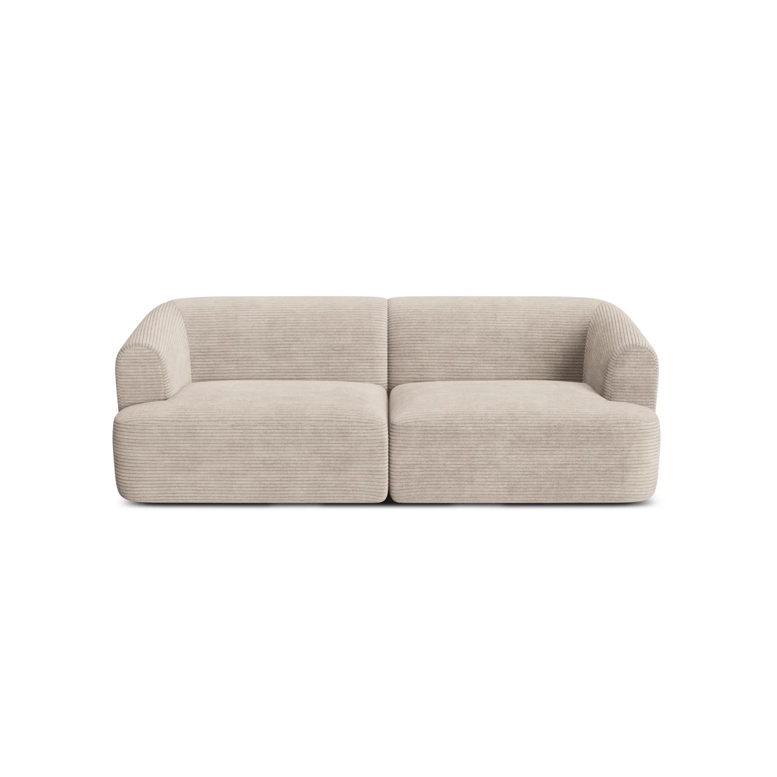 Campi 3-Sitzer Sofa aus Samt, Cord oder Strukturstoff, 220x90x70 cm - Image 82