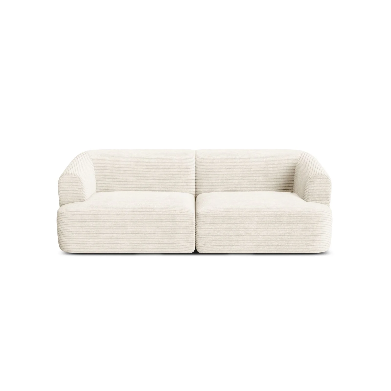Campi 3-Sitzer Sofa aus Samt, Cord oder Strukturstoff, 220x90x70 cm - Image 88