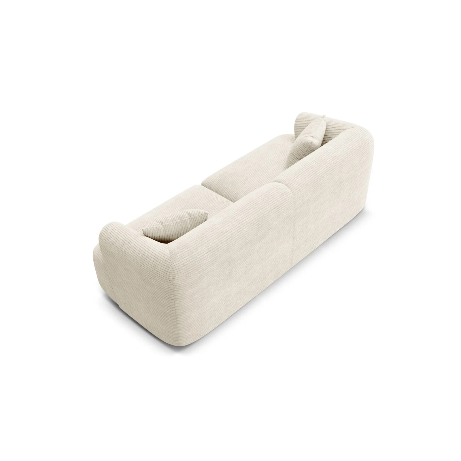 Campi 3-Sitzer Sofa aus Samt, Cord oder Strukturstoff, 220x90x70 cm - Image 89