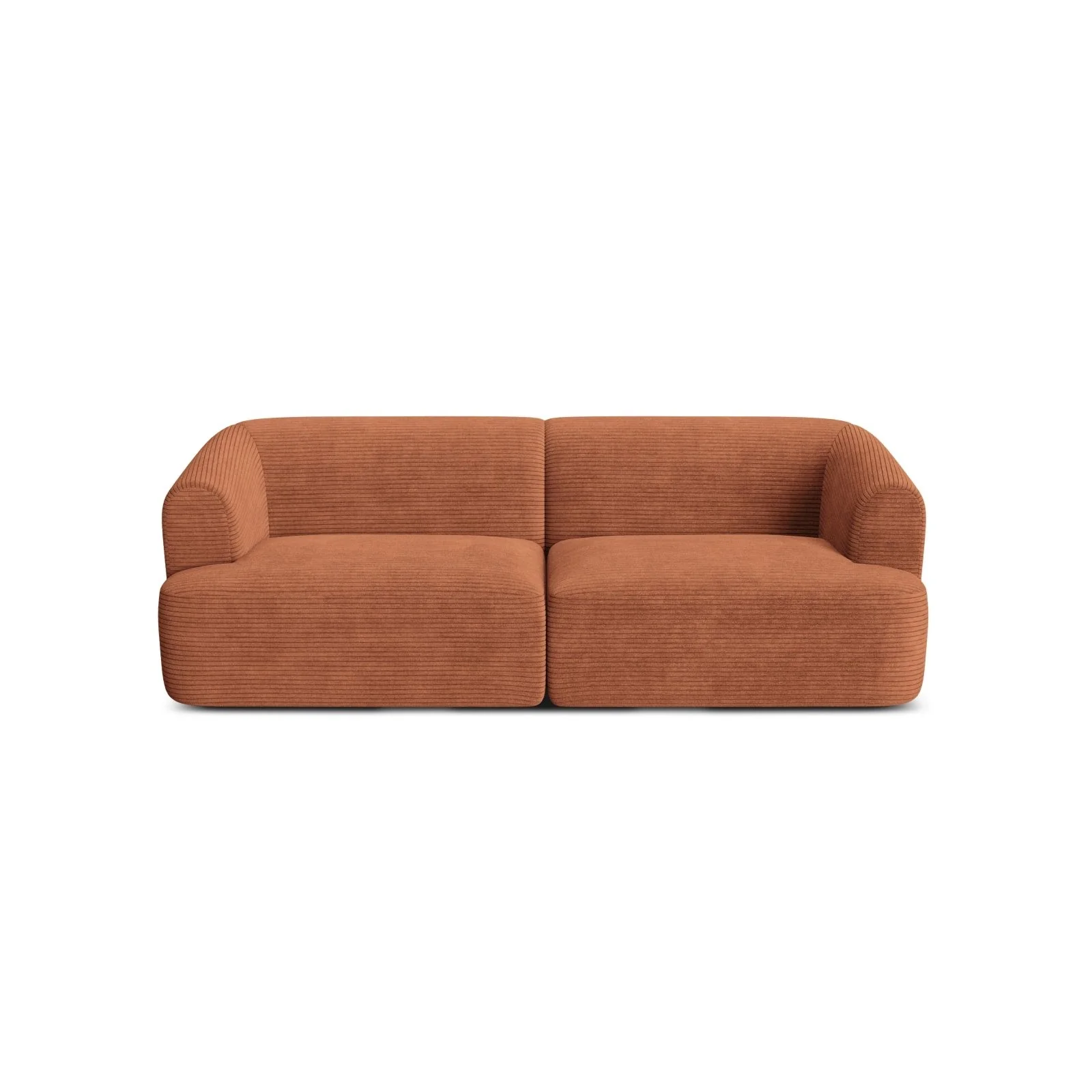 Campi 3-Sitzer Sofa aus Samt, Cord oder Strukturstoff, 220x90x70 cm - Image 94
