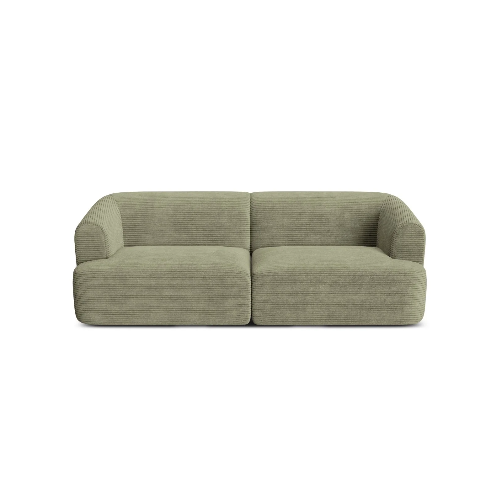 Campi 3-Sitzer Sofa aus Samt, Cord oder Strukturstoff, 220x90x70 cm - Image 99