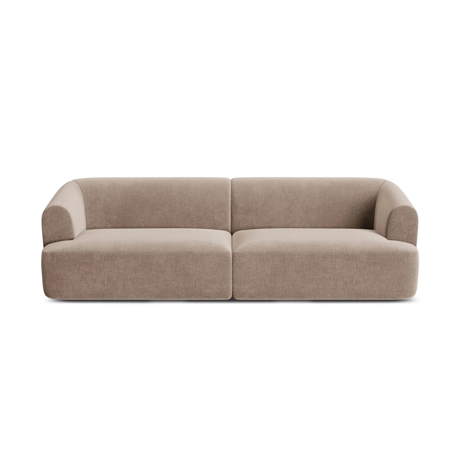 Campi 4-Sitzer Sofa aus Samt, Cord oder Strukturstoff, 255x90x70 cm - Image 11