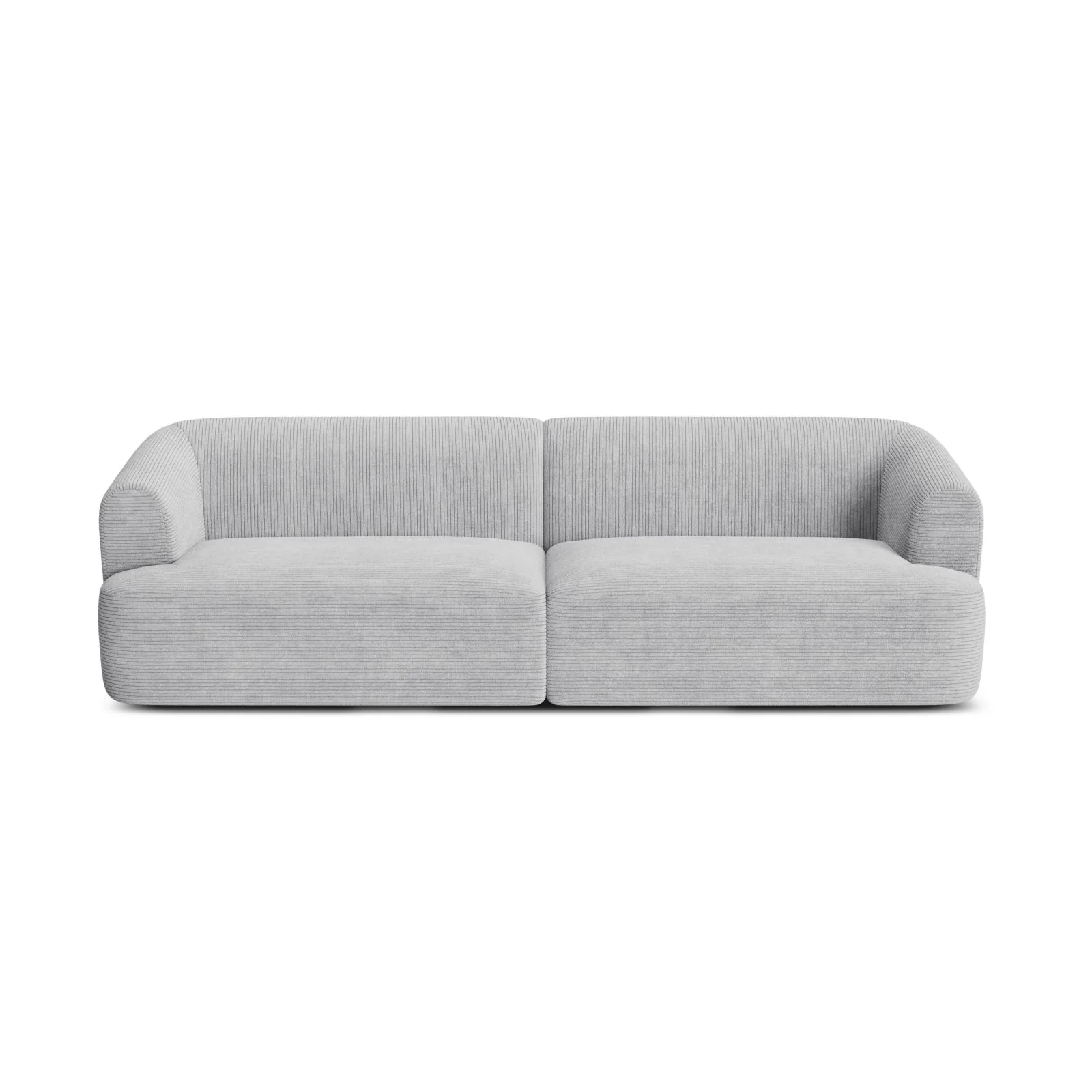 Campi 4-Sitzer Sofa aus Samt, Cord oder Strukturstoff, 255x90x70 cm - Image 122